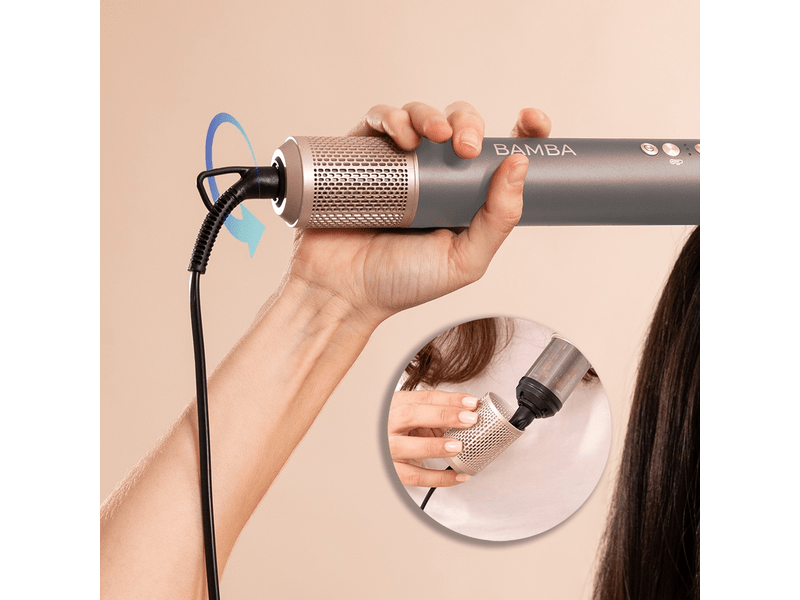 Cecotec Bamba CeramicCare AirGlam 8in1 Hajformázó szett, ezüst (3467)