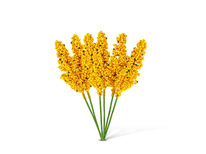 Family 59016 Őszi köles ág dekoráció, 2 féle, 6 db