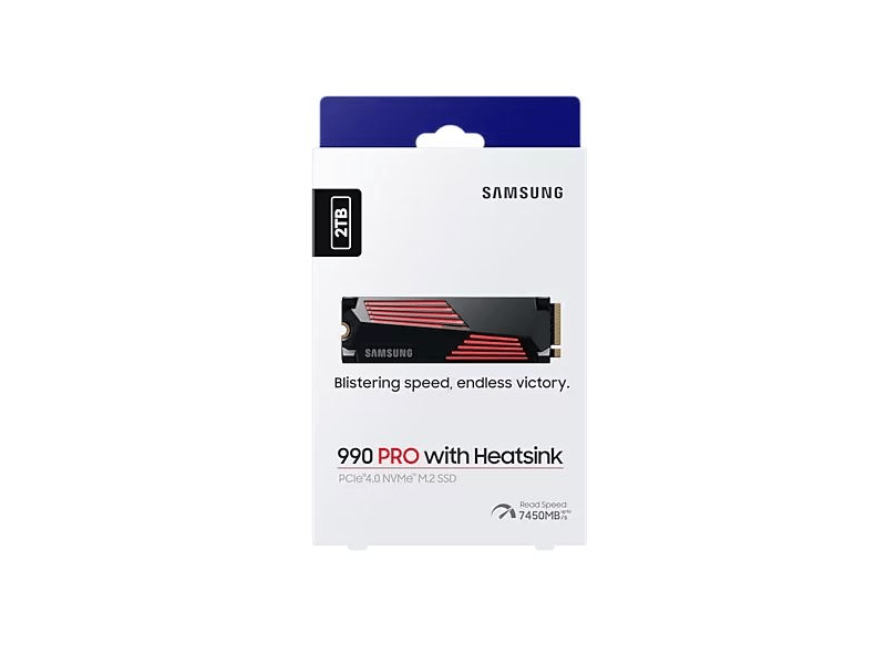 Samsung MZ-V9P2T0GW 990 PRO NVMe™ M.2 SSD, 2TB
