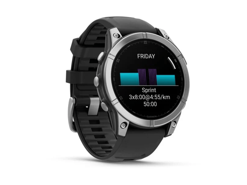 Garmin fenix E 47mm Okosóra, acél (010-03025-00)