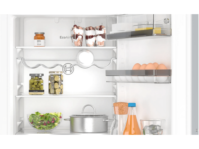 Bosch KIN86ADD0 Beépíthető alulfagyasztós kombinált hűtőszekrény