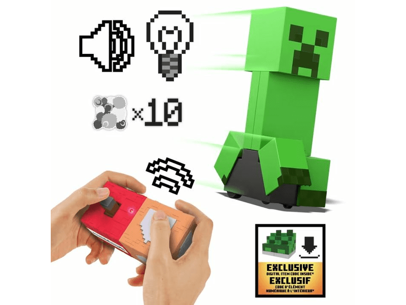 Minecraft Exploding RC Távirányítós Creeper (HRR48)