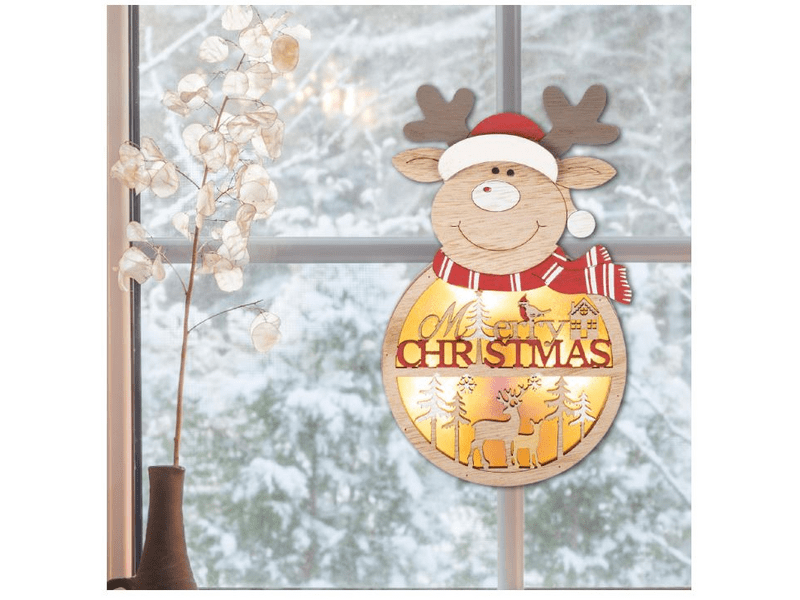 Home KLW 21 R Drveni ukras za prozore i vrata, sobovi