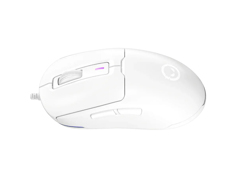Lorgar MSA10 Vezetékes gamer egér, fehér (LRG-MSA10-WH)
