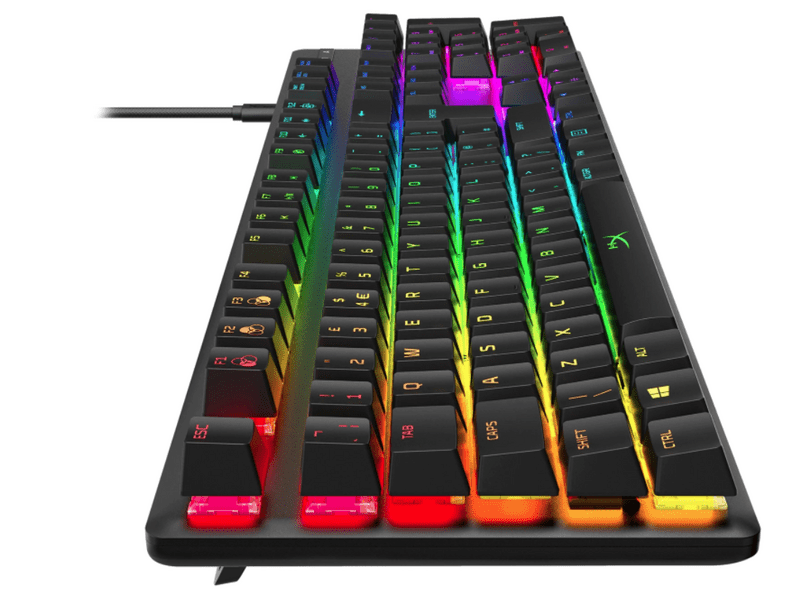 HyperX Alloy Origins Mechanikus gamer billentyűzet, UK (4P4F6AU)