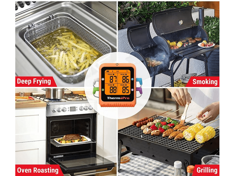 Thermopro digitalni Bluetooth termometar s 4 sonde (TP-930)