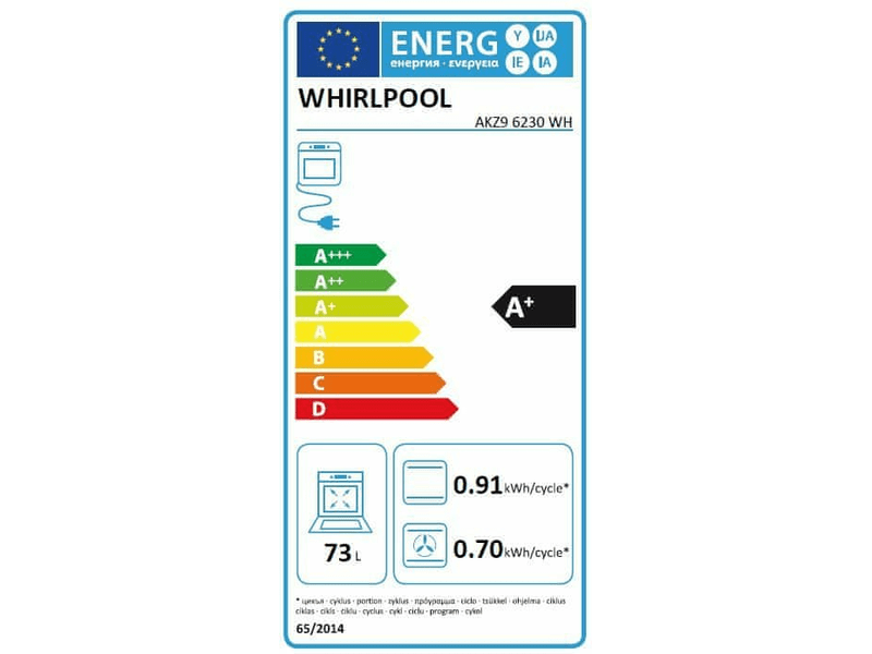 Whirlpool AKZ9 6230 WH Beépíthető sütő + Whirlpool WL S5360 BF/W Beépíthető indukciós főzőlap