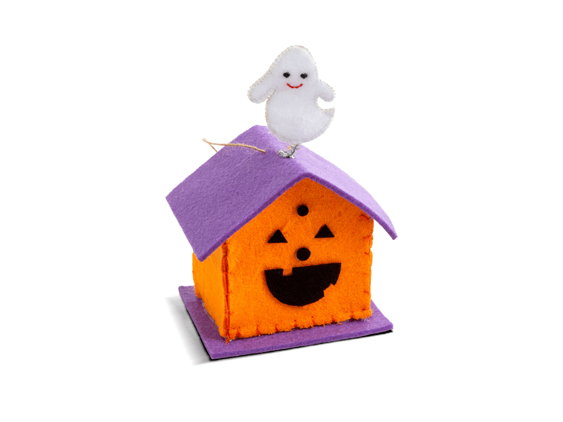 Family 58337 Halloween-i házikó dekoráció, 3 féle