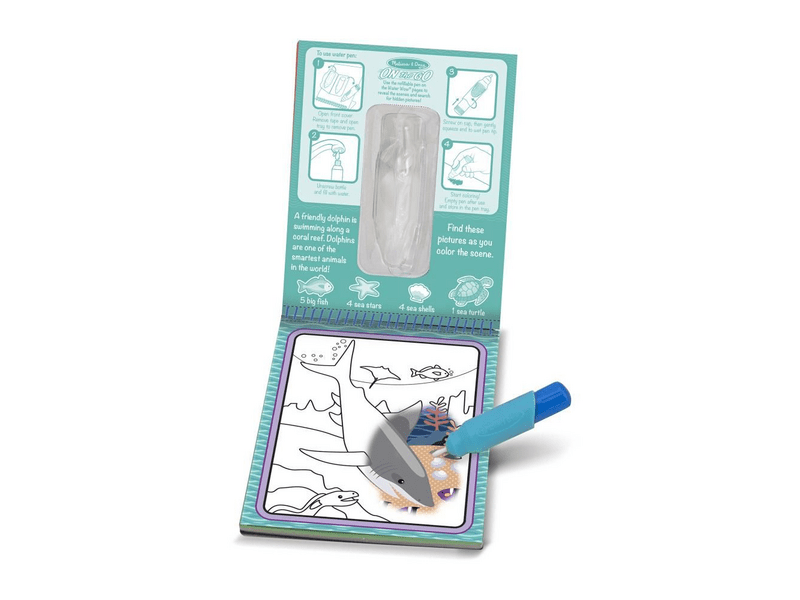 Melissa & Doug Kreatív játék, Rajzolás vízzel, tenger