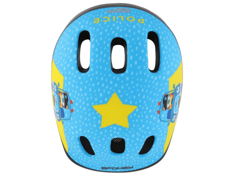 Spokey Fun Rendőrautós gyerek védősisak (42805)