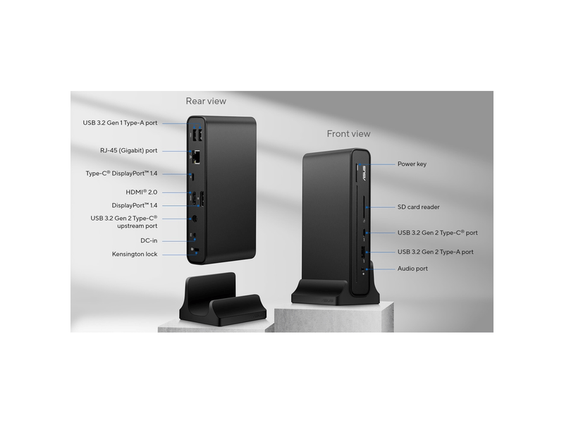 Asus DC300 Triple Display USB-C Dokkoló