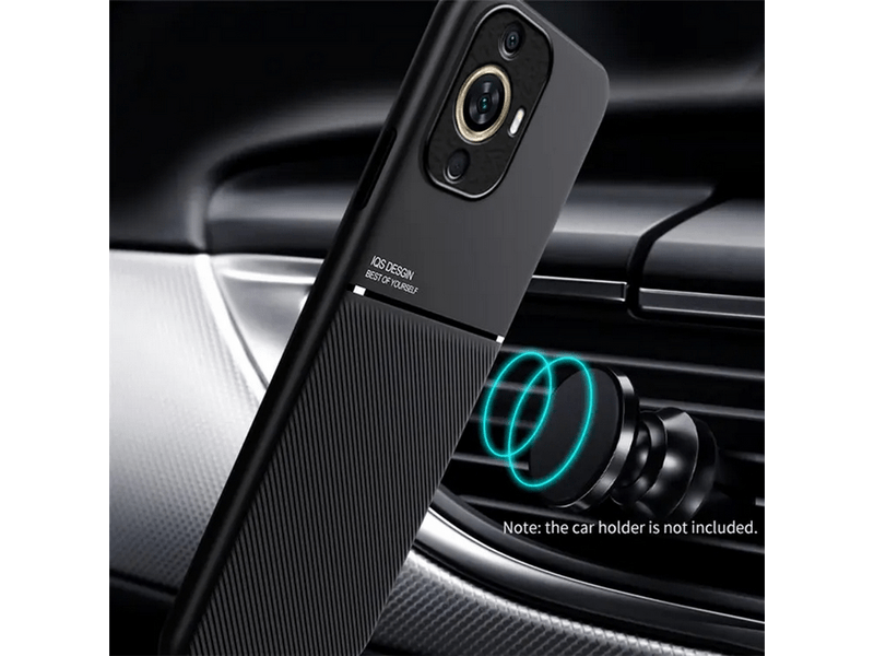 Gigapack Samsung Galaxy A54 Műanyag telefonvédő, fekete (136668)