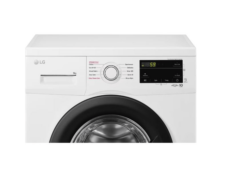 LG F4J3VS6WE Elöltöltős mosógép