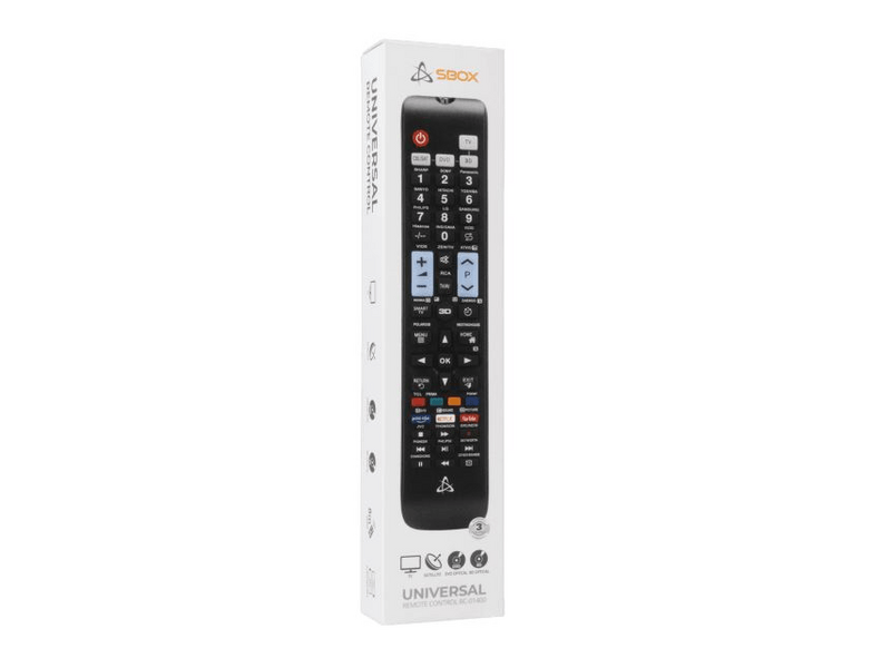 Sbox RC-01400 Univerzális TV távirányító
