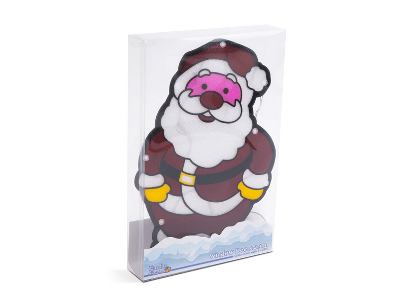 Family 56530E LED-es ablakdekor - mikulás