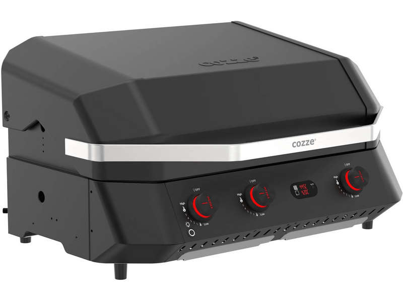 Cozze G-800 Kombinirani plinski roštilj + ploča za roštilj, 3 plamenika (90505)
