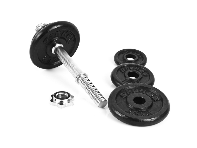 Spokey Egir egykezes kézisúlyzó, 2x 10 kg (8446)