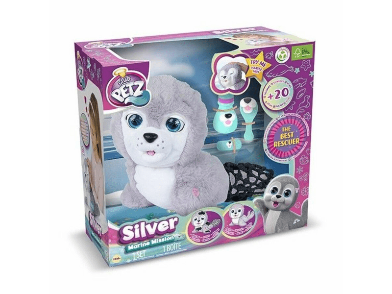 Club Petz Silver interaktív bébi fóka (93164)