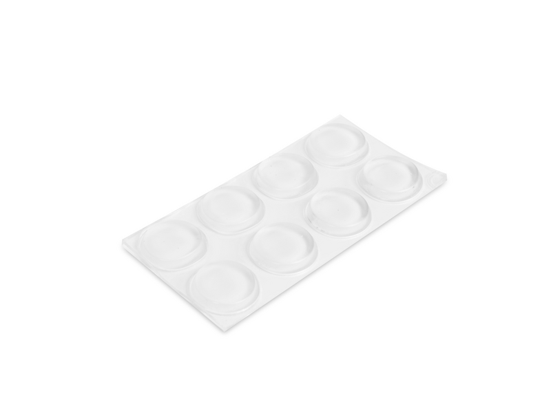 Family 56192 Öntapadós átlátszó ajtóütköző, 8 db