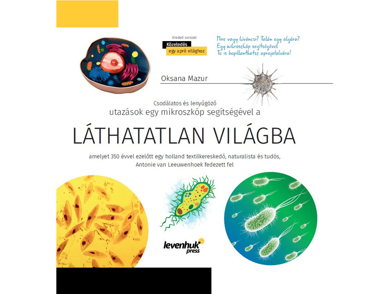 Levenhuk Discovery Atto Polar mikroszkóp és könyv (79223)