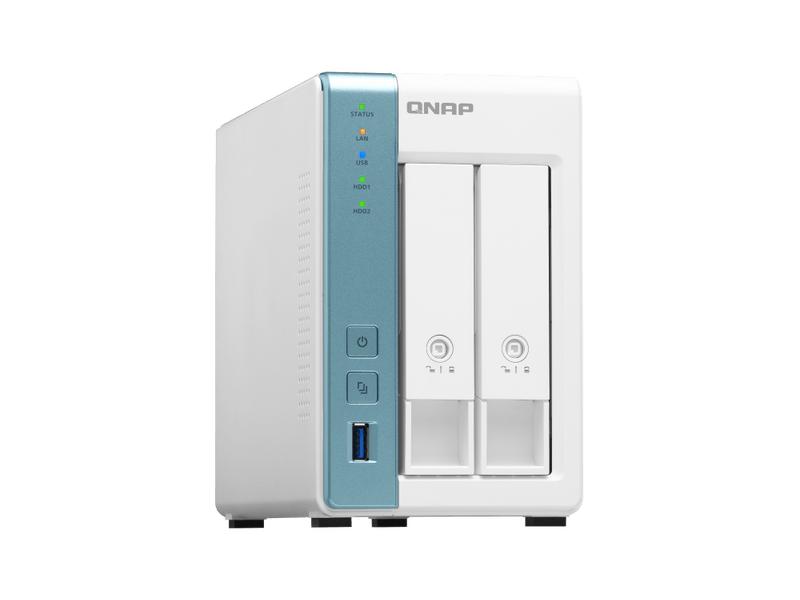 QNAP TS-231P3-4G 2 fiókos NAS
