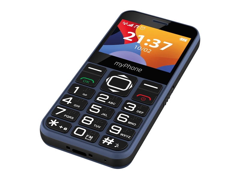 myPhone Halo 3 Mobiltelefon, kék