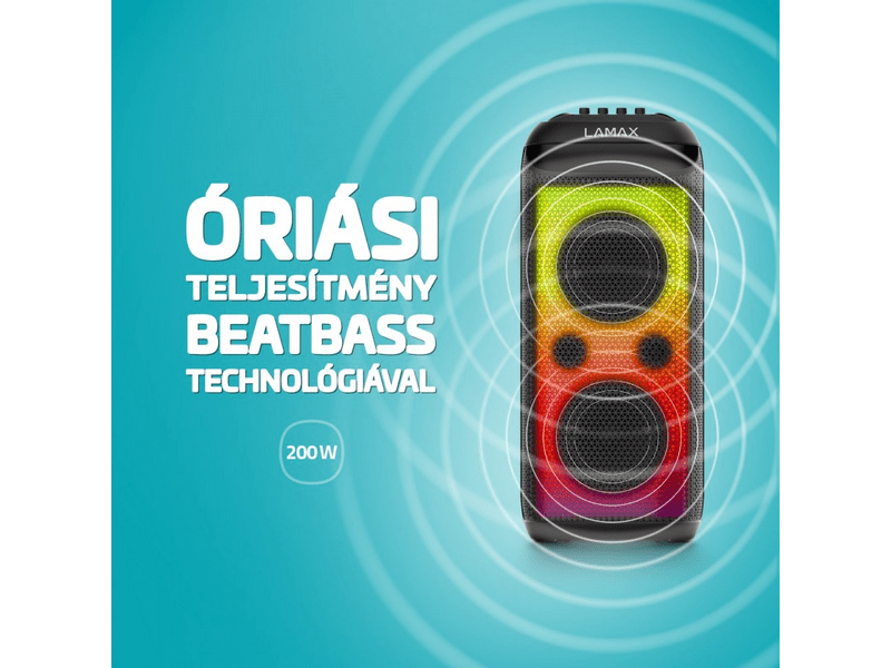 LAMAX PartyKing1 Max prijenosni zvučnik za zabave