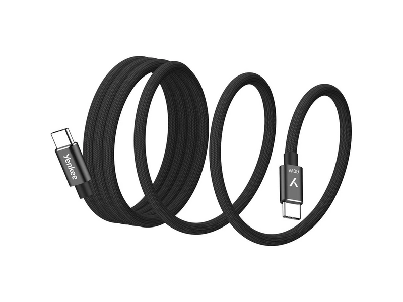 Yenkee YCU 03 BK USB-C magnetski kabel, crni
