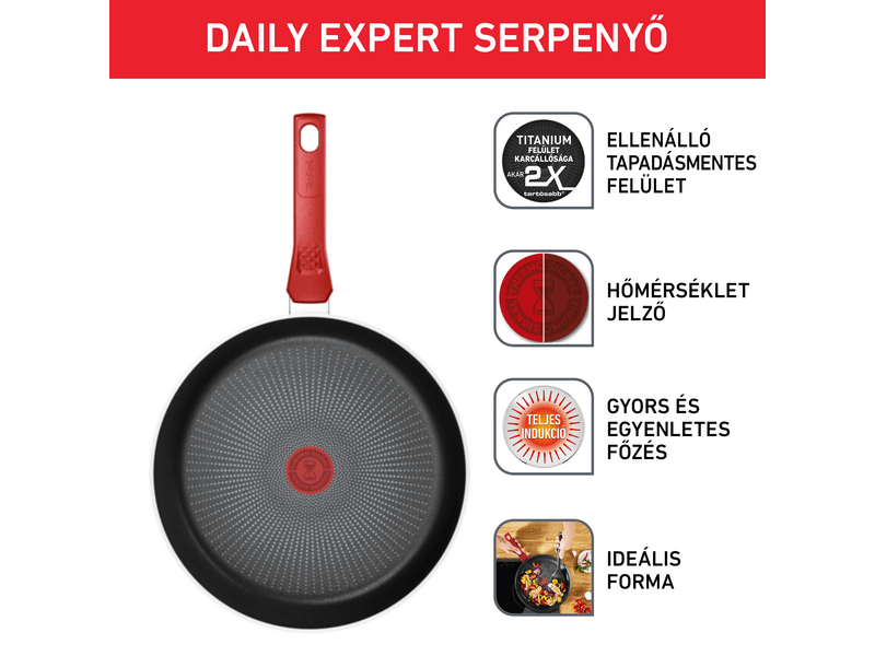 Daily Chef Expert serpenyő 28 cm