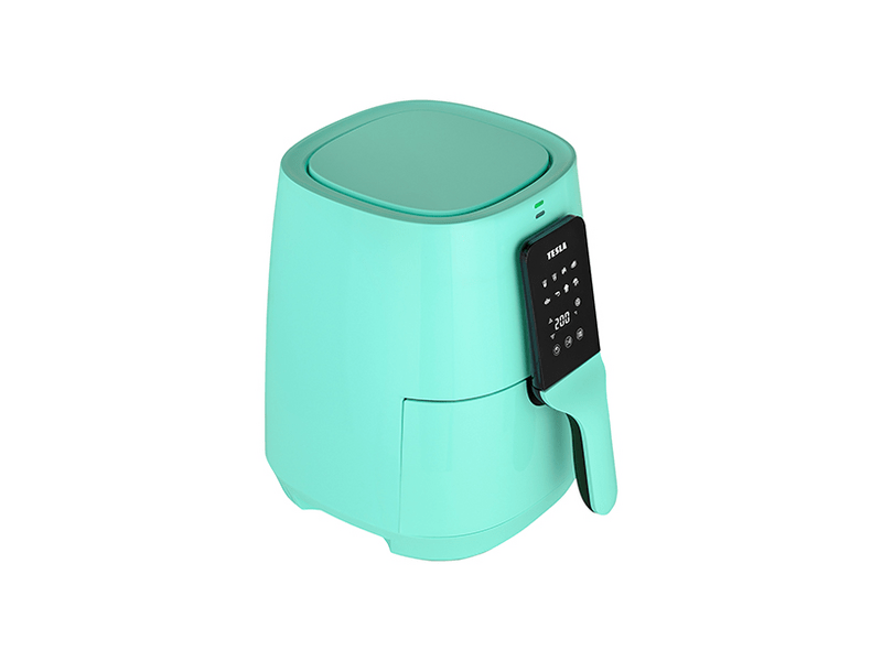 Tesla AirCook Q30 višenamjenska digitalna pećnica na vrući zrak, tirkizna