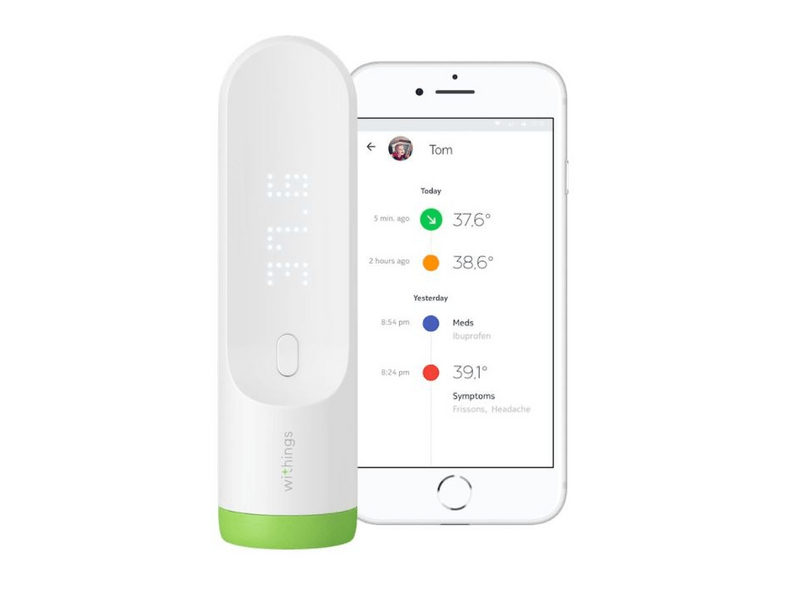 Withings Thermo okos lázmérő, fehér (SCT01)