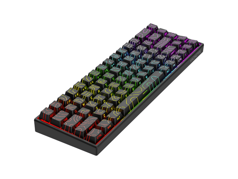 Yenkee YKB 3800BK MAGNETYPE US Gamer billentyűzet, fekete
