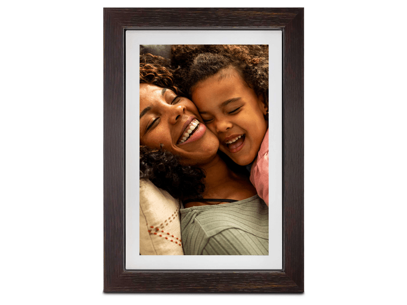 Sencor SDF 1093 WiFi digitális képkeret, kávé