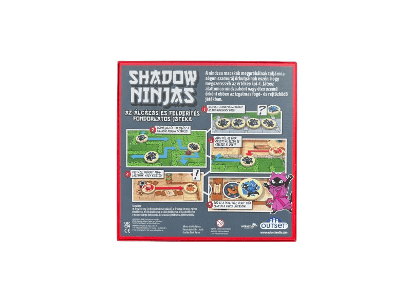 Shadow Ninjas társasjáték (16370)