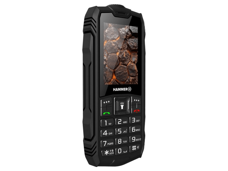 HAMMER Rock LTE Mobiltelefon, fekete