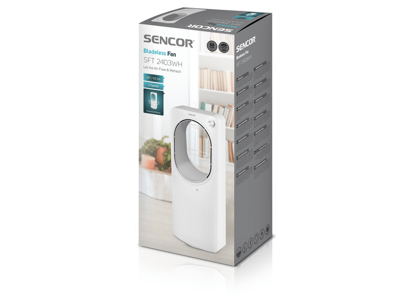 Sencor SFT 2403WH Légcsavar nélküli ventilátor
