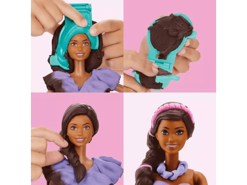 Play-Doh: Barbie – Divatrajongó fodros kreatív szett (G13595X0)