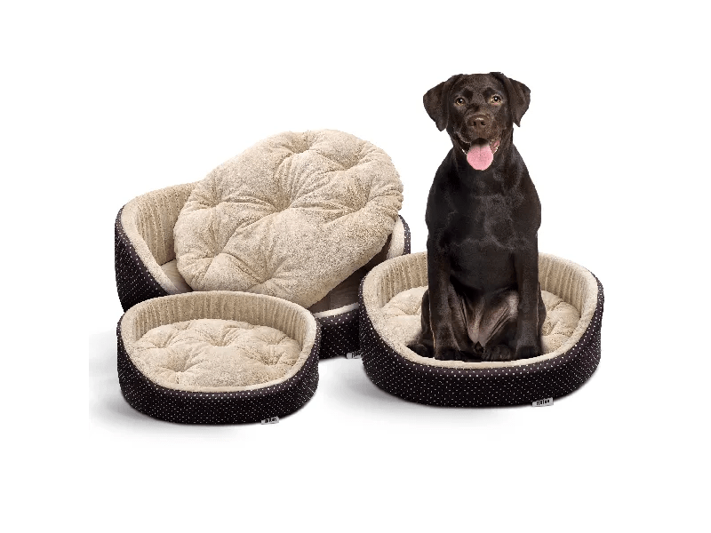 Hilton Oval kutyaágy kivehető párnával, S