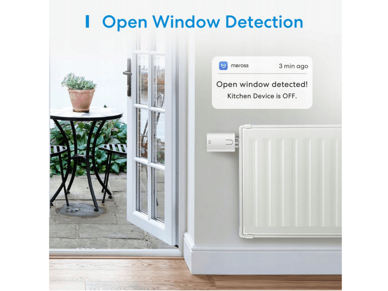 Meross MTS150HKEU Okos Wifi Termosztátszelep