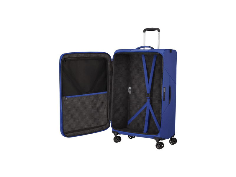 Samsonite Litebeam Spinner Bővíthető bőrönd, 77 cm, kék (146854-4436)