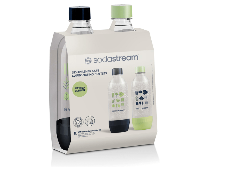 SodaStream Jet Green/Navy 1L-es palack, 2 db