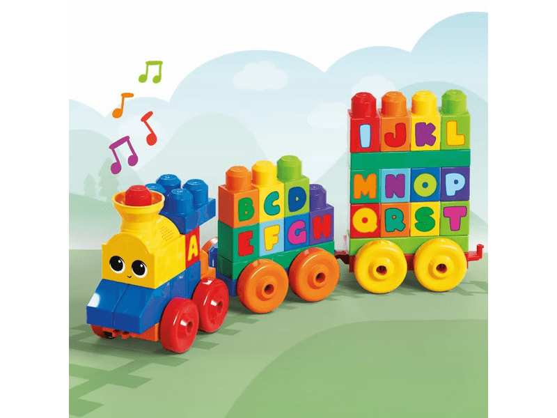 Mega Bloks Zenélő ABC vonat (FWK22)