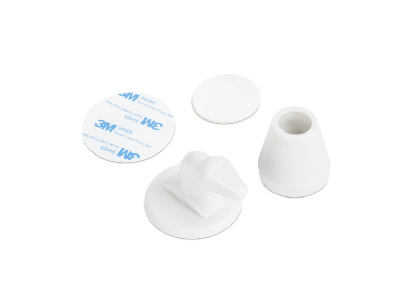 Family 56190 Ajtóütköző és kitámasztó gumi, fehér