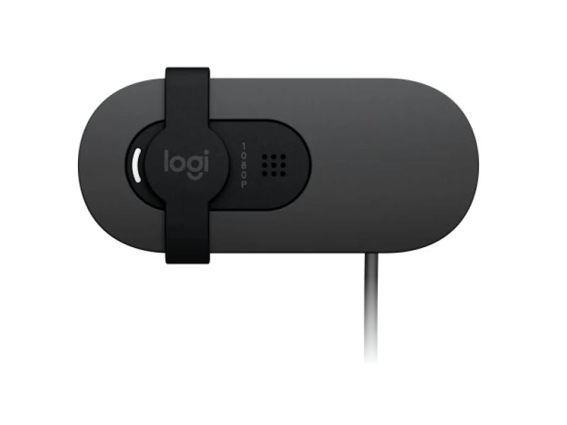 Logitech Brio 100 Full HD web kamera, grafitno siva