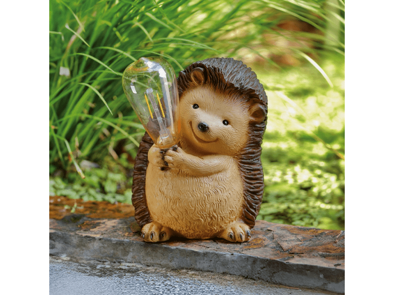 Garden of Eden 11419 Szolár állatfigura, süni