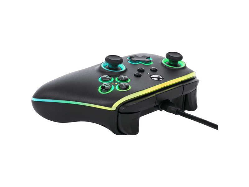 PowerA Advantage Xbox Series X|S Vezetékes kontroller, Lumectra - Black (XBGP0140-01)