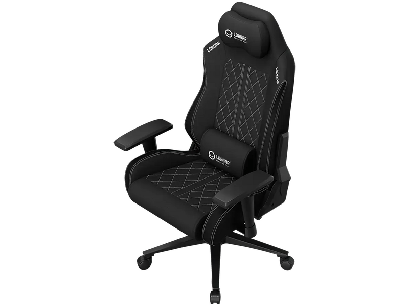 Lorgar Pro CHA41 Gamer szék, fekete-fehér (LRG-CHA41-BK-WH)