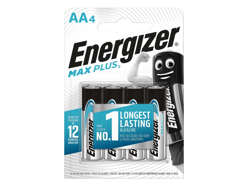 Energizer Max Plus AA Pencil baterija, 4 kom