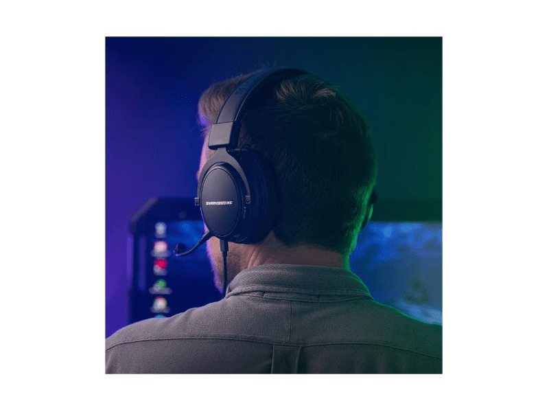 Shark Receptor H70 7.1 Gamer fejhallgató, fekete