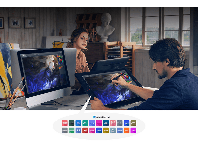 XP-Pen Artist 24 Pro Grafikus kijelző